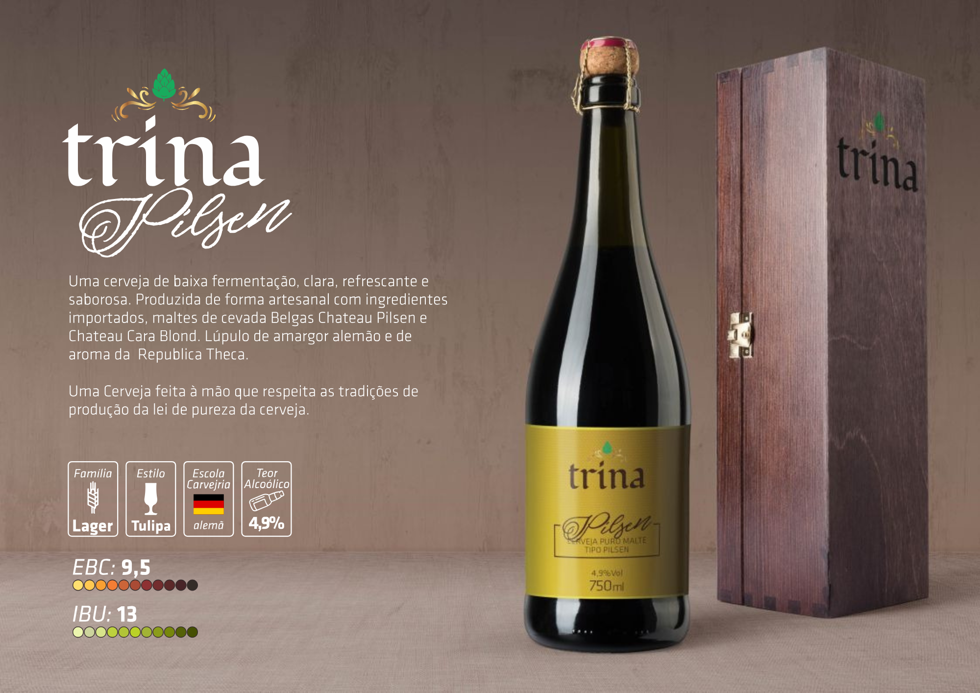 Cerveja Santa Piedade da Trina
